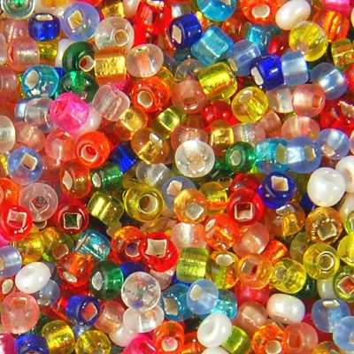 Silver-Lined Beads