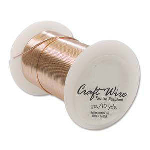 22 Ga.Non Tarnish Wire - Copper (20 Yards)