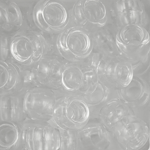 CRU Beads, 9x6mm, Transparent Crystal (650 Pieces)