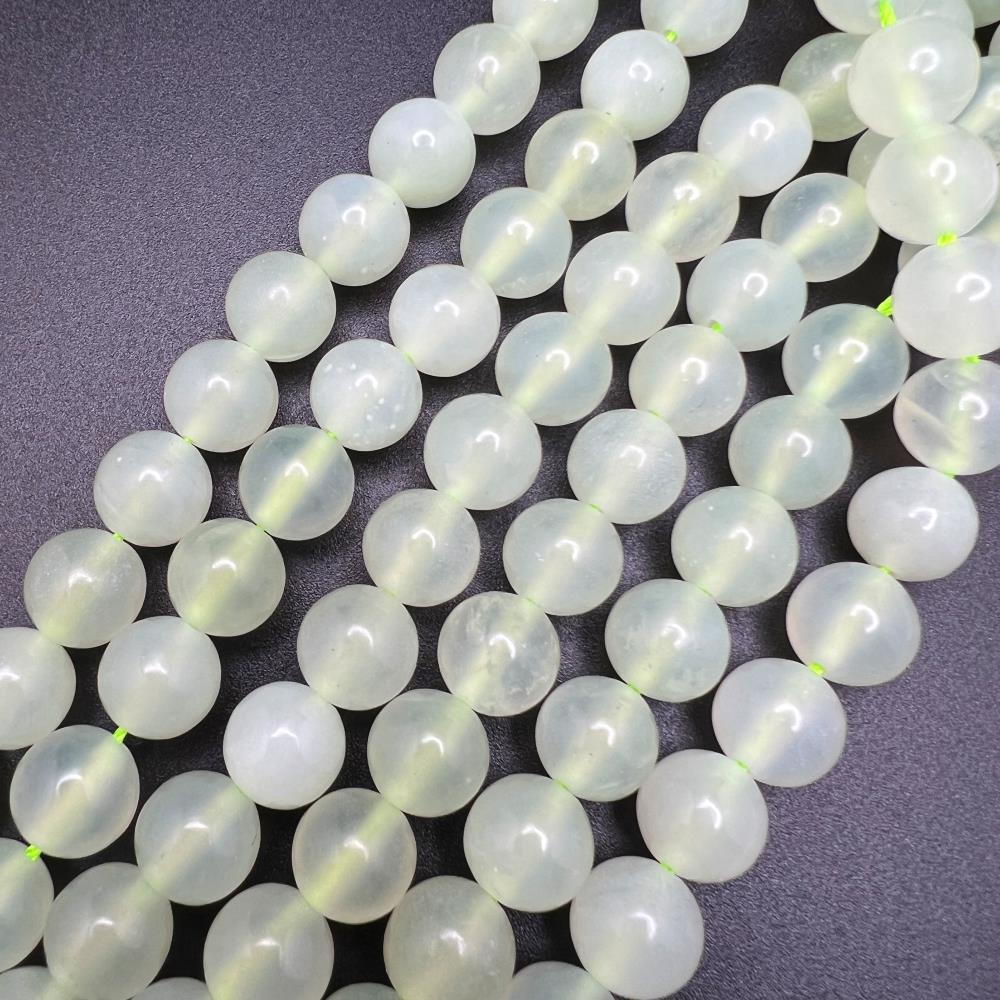 10mm Smooth Round, New Jade Beads (16