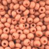 Czech Round Seed Beads, Glass - Opaque Pink, Choose Size 