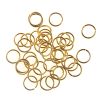 12MM Jump Ring-Gold-Plated (72 Pieces) 