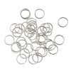 10.5MM Jump Ring-Silver-Plated (72 Pieces) 