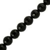 10mm Faceted Round, Black Onyx Beads (16