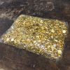FACTORY PACK! Flatback & Sew-On Spikes 10MM, Gold (Per Pound) 