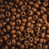 Czech Seed Beads Size 11/0 - Opaque Light Brown (Approx. 1/2 LB , 250 Grams) 