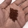 Czech Seed Beads Size 6/0 - Opaque Light Brown (Approx. 1/2 LB , 250 Grams) 