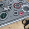 Bracelet Bead Board with Lid, 8 Sizes(Each) 