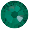 Emerald-Preciosa Flatback Rhinestones (Choose Size) 