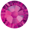 Fuchsia-Preciosa Flatback Rhinestones (Choose Size) 