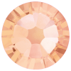 Light Peach-Preciosa Flatback Rhinestones (Choose Size) 