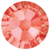 Padparadscha-Preciosa Hot Fix Flatback Rhinestones (Choose Size) 