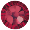 Ruby-Preciosa Hot Fix Flatback Rhinestones (Choose Size) 