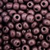 Czech Seed Beads Size 6/0 - Opaque Purple (Approx. 1/2 LB , 250 Grams) 