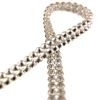 2 Row Rhinestone Banding (Crystal/Silver) (Per Yard) 