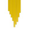 3doodler 3D Plastic Refill - ABS Sunnyside Yellow (25 pcs) 