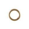 4mm x 22ga, Closed-Soldered Jump Ring, Gold Filled (50 Pieces) 