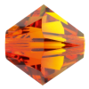 Preciosa Czech Crystal, Faceted Bicone Bead, Fireopal (Choose Size) 