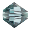 Preciosa Czech Crystal, Faceted Bicone Bead, Indian Sapphire (Choose Size) 