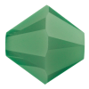 Preciosa Czech Crystal, Faceted Bicone Bead, Palace Green Opal (Choose Size) 