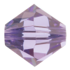 Preciosa Czech Crystal, Faceted Bicone Bead, Tanzanite (Choose Size) 