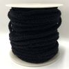 5MM Stretch-Tastic Cotton Elastic Cord, Black (20 Meters) 
