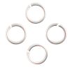 5mm X 20ga. (0.8mm) Open Jump Ring, Sterling Silver (50 Pieces) 