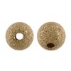 8mm Frosted Round Bead,14K Gold-Filled (5 Pieces) 