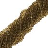8mm Faceted Round, Smokey Quartz Beads (16