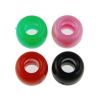 Pony Beads, 9x6mm, Opaque White (650 Pieces) 