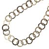17mm x 17mm Metal Chain Gold (Per Yard) 