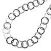 17mm x 17mm Metal Chain Silver (Per Yard) 
