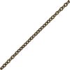 2mm x 1.5mm Metal Chain Brass (Per Yard) 