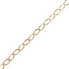4mm x 3mm Brass Metal, Fine Oval Cable Chain, Gold-Plated (Per Yard ) 