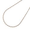 6mm x 2mm Metal Chain Gold (Per Yard) 