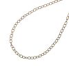 7mm x 5mm Metal Chain Brass (Per Yard) 