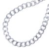 19mm x 15mm Aluminum Chain Silver (Per Yard) 