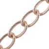 26mm x 16mm Alumminum Chain (Gold) (Per Yard) 