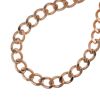 25mm x 18mm Aluminum Chain Gold (Per Yard) 