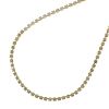 1 Row Rhinestone Chain, SS18 (4.4mm), Crystal/Gold (Per Yard) 