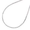 1 Row Rhinestone Chain, SS18 (4.4mm), Crystal/Silver (Per Yard) 
