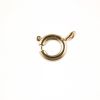 Spring Ring Clasp, 6MM Gold-Plated (36 Pieces) 