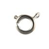 Spring Ring Clasp, 9MM Im.Rhodium (36 Pieces) 