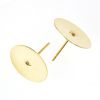 Post w/13MM Flat Pad, Gold-Plated (72 Pieces) 