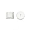 Fish Hook Stopper Ridged Rubber, Clear (288 Pieces) 