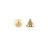 Flatback & Sew-On Spikes 6MM (Gold) (200 Pieces) 