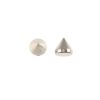 Flatback & Sew-On Spikes 6MM-BULK PACK! (Silver) (1000 Pieces) 