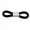 Eyeglass & Sunglass Holder Chain Connector, Black w/ Silver (72 Pieces) 