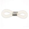Eyeglass & Sunglass Holder Chain Connector, Clear with Silver (72 Pieces) 