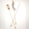 Hat Pin Clutch Fancy Gold (24 Pieces) 